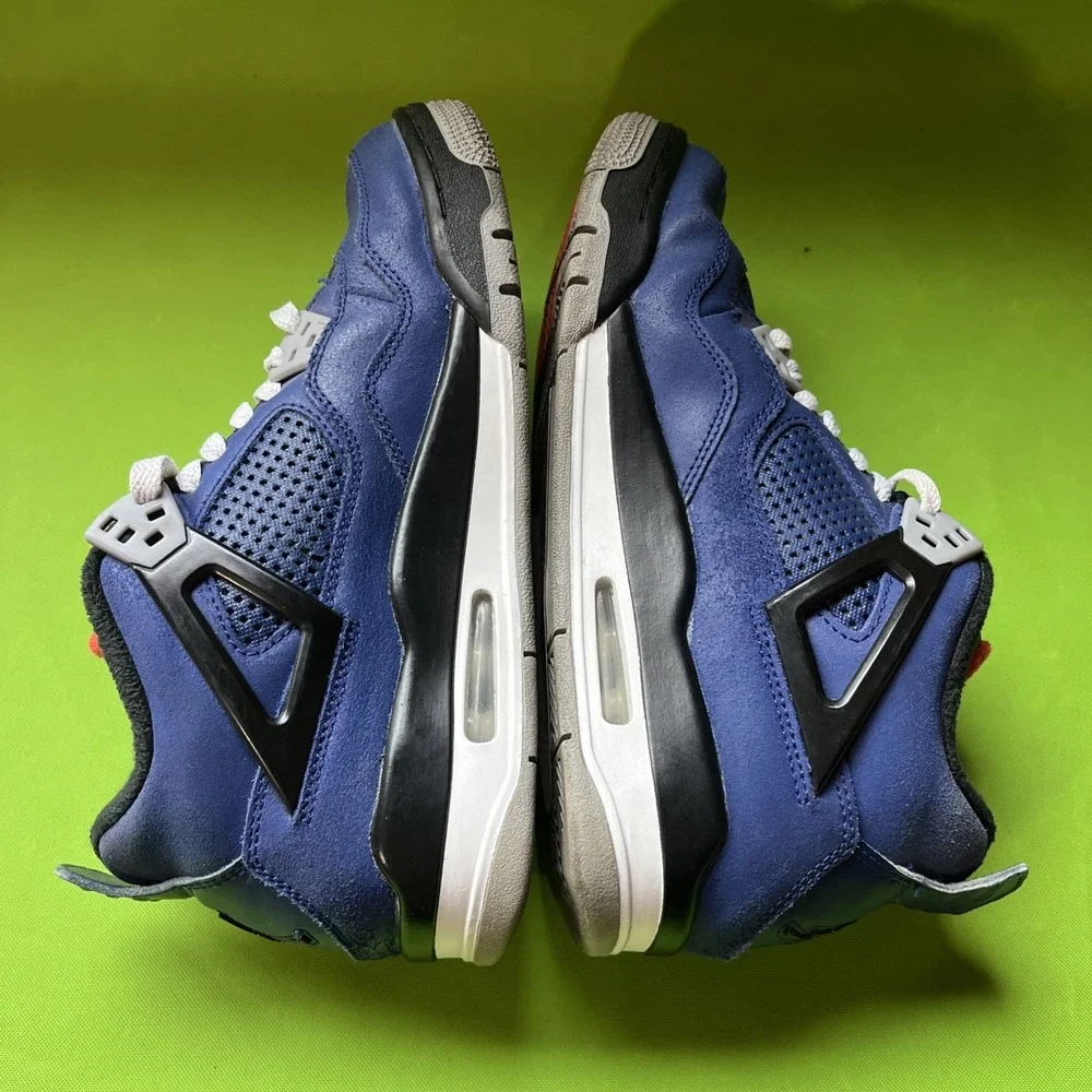 Youth‎ 7Y Nike Air Jordan 4 Retro Winterized Loyal Blue Shoes CQ9745-401
